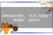 选择速度与稳定，“扶老二轻量版下载线路1”全能应对